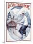 La Vie Parisienne, Maurice Milliere, 1923, France-null-Framed Giclee Print