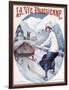 La Vie Parisienne, Maurice Milliere, 1923, France-null-Framed Giclee Print