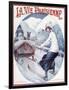 La Vie Parisienne, Maurice Milliere, 1923, France-null-Framed Giclee Print