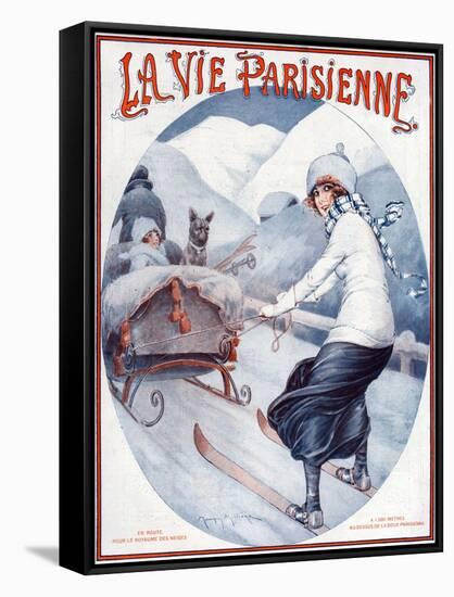 La Vie Parisienne, Maurice Milliere, 1923, France-null-Framed Stretched Canvas