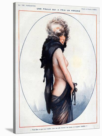 La Vie Parisienne, Maurice Milliere, 1923, France-null-Stretched Canvas