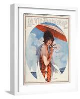 La Vie Parisienne, Maurice Milliere, 1924, France-null-Framed Giclee Print