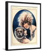 La Vie Parisienne, Maurice Milliere, 1924, France-null-Framed Giclee Print