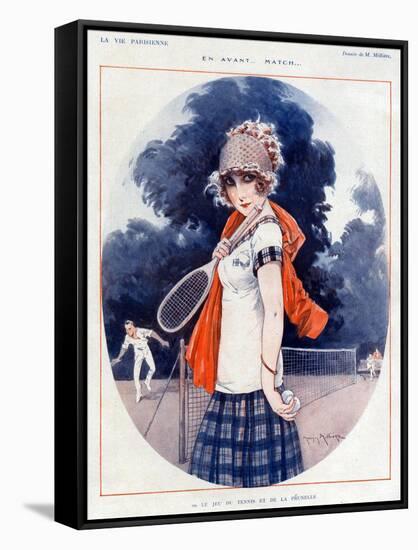 La Vie Parisienne, Maurice Milliere, 1924, France-null-Framed Stretched Canvas