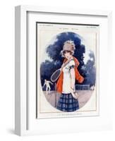 La Vie Parisienne, Maurice Milliere, 1924, France-null-Framed Giclee Print