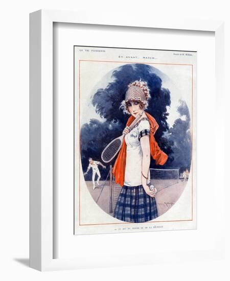 La Vie Parisienne, Maurice Milliere, 1924, France-null-Framed Giclee Print