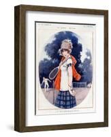 La Vie Parisienne, Maurice Milliere, 1924, France-null-Framed Premium Giclee Print