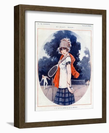 La Vie Parisienne, Maurice Milliere, 1924, France-null-Framed Premium Giclee Print