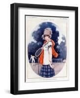 La Vie Parisienne, Maurice Milliere, 1924, France-null-Framed Premium Giclee Print