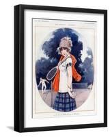 La Vie Parisienne, Maurice Milliere, 1924, France-null-Framed Giclee Print
