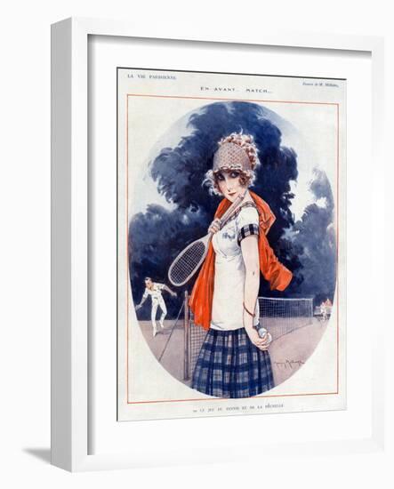 La Vie Parisienne, Maurice Milliere, 1924, France-null-Framed Giclee Print