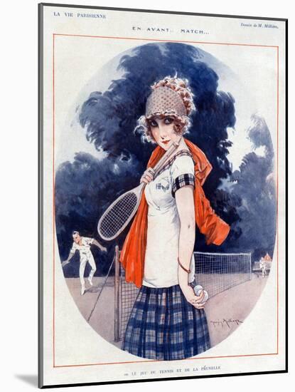 La Vie Parisienne, Maurice Milliere, 1924, France-null-Mounted Giclee Print