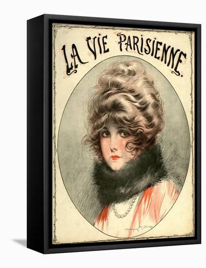 La Vie Parisienne, Maurice Milliere, France-null-Framed Stretched Canvas