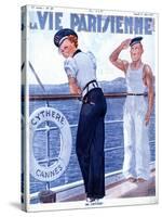 La Vie Parisienne, Nautical Magazine, France, 1937-null-Stretched Canvas