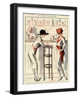 La Vie Parisienne, Prejelan, 1920, France-null-Framed Giclee Print