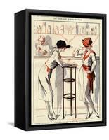 La Vie Parisienne, Prejelan, 1920, France-null-Framed Stretched Canvas