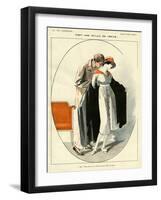 La Vie Parisienne, R Prejelan, 1919, France-null-Framed Giclee Print