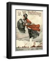 La Vie Parisienne, Rene Vincent, 1918, France-null-Framed Giclee Print