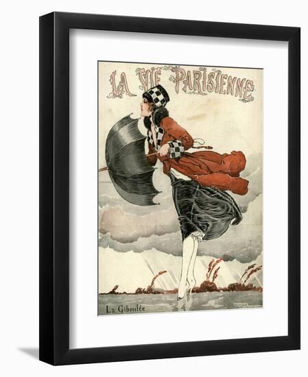 La Vie Parisienne, Rene Vincent, 1918, France-null-Framed Giclee Print