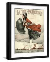 La Vie Parisienne, Rene Vincent, 1918, France-null-Framed Giclee Print