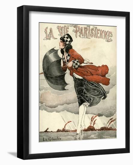 La Vie Parisienne, Rene Vincent, 1918, France-null-Framed Giclee Print