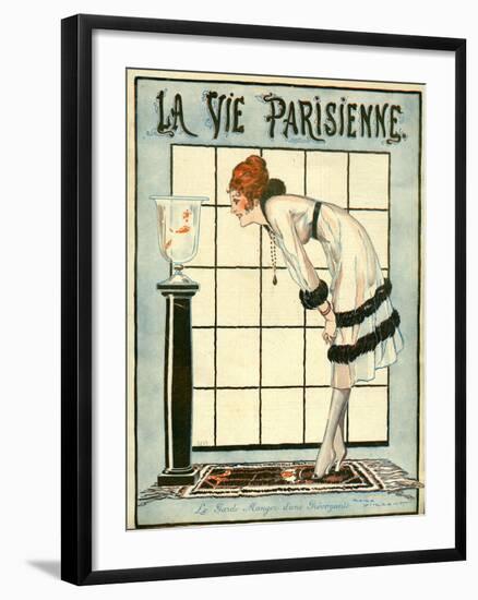 La Vie Parisienne, Rene Vincent, 1918, France-null-Framed Giclee Print