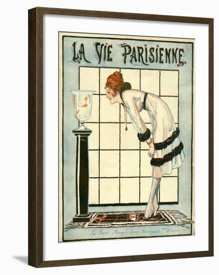 La Vie Parisienne, Rene Vincent, 1918, France-null-Framed Giclee Print