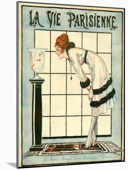La Vie Parisienne, Rene Vincent, 1918, France-null-Mounted Giclee Print