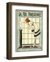 La Vie Parisienne, Rene Vincent, 1918, France-null-Framed Giclee Print