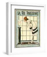 La Vie Parisienne, Rene Vincent, 1918, France-null-Framed Giclee Print