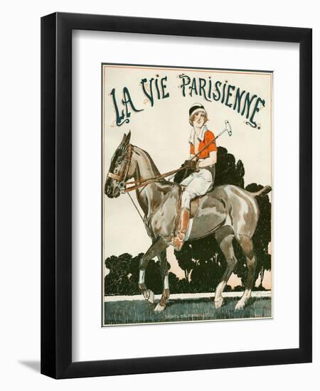 La Vie Parisienne, Rene Vincent, 1919, France-null-Framed Premium Giclee Print