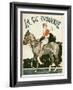 La Vie Parisienne, Rene Vincent, 1919, France-null-Framed Giclee Print