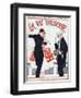 La vie Parisienne, Rene Vincent, 1920, France-null-Framed Giclee Print