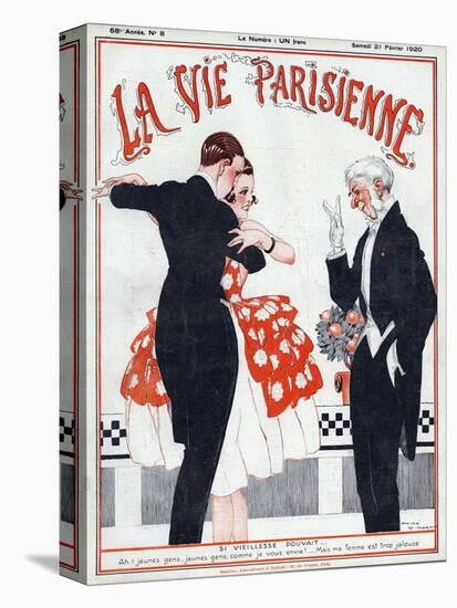 La vie Parisienne, Rene Vincent, 1920, France-null-Stretched Canvas