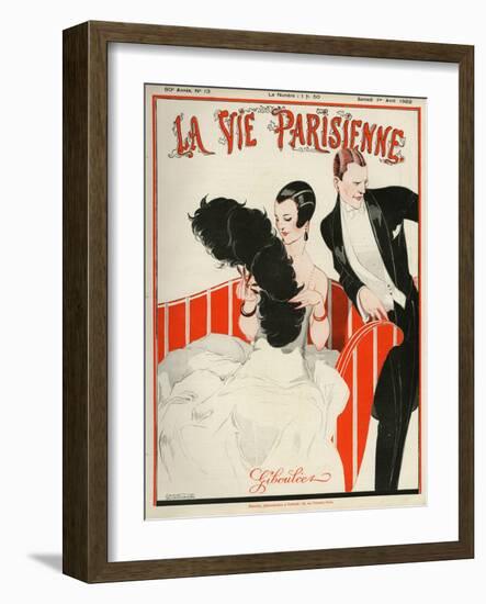 La Vie Parisienne, Rene Vincent, 1922, France-null-Framed Giclee Print