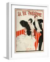 La Vie Parisienne, Rene Vincent, 1922, France-null-Framed Giclee Print