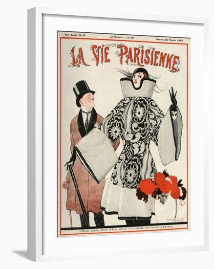 La Vie Parisienne, Rene Vincent, 1922, France-null-Framed Giclee Print