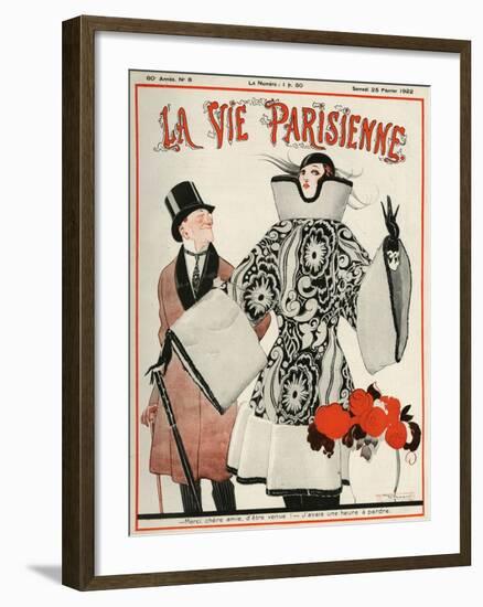 La Vie Parisienne, Rene Vincent, 1922, France-null-Framed Giclee Print