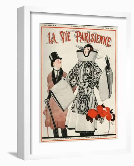 La Vie Parisienne, Rene Vincent, 1922, France-null-Framed Giclee Print