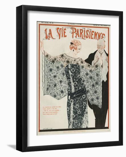 La Vie Parisienne, Rene Vincent, 1922, France-null-Framed Giclee Print