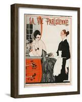 La Vie Parisienne, Rene Vincent, 1922, France-null-Framed Giclee Print