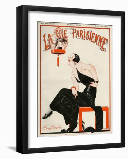 La Vie Parisienne, Rene Vincent, 1922, France-null-Framed Giclee Print