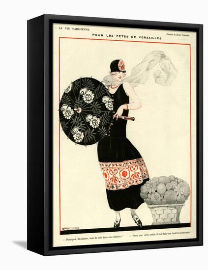 La Vie Parisienne, Rene Vincent, 1923, France-null-Framed Stretched Canvas