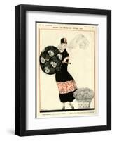 La Vie Parisienne, Rene Vincent, 1923, France-null-Framed Premium Giclee Print