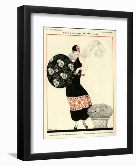 La Vie Parisienne, Rene Vincent, 1923, France-null-Framed Premium Giclee Print