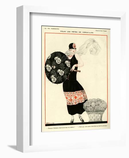 La Vie Parisienne, Rene Vincent, 1923, France-null-Framed Premium Giclee Print