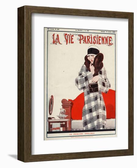 La Vie Parisienne, Rene Vincent, 1924, France-null-Framed Giclee Print