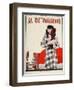 La Vie Parisienne, Rene Vincent, 1924, France-null-Framed Giclee Print