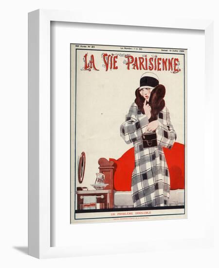 La Vie Parisienne, Rene Vincent, 1924, France-null-Framed Giclee Print