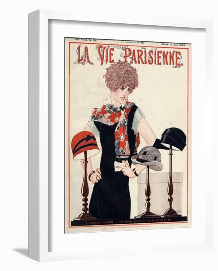 La Vie Parisienne, Rene Vincent, 1924, France-null-Framed Giclee Print